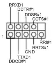 RRXD1 DDTR#1 DDSR#1 CCTS#1 RRI#1 RRTS#1 GND TTXD1 DDCD#1