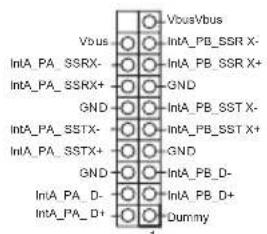 VbusVbus IntA_PA_SSRX- IntA_PA_SSRX+ GND IntA_PA_SSTX- IntA_PA_SSTX+ GND IntA_PA_D- IntA_PA_D+ Dummy
