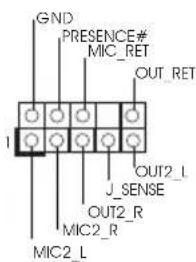 ASROCK X370 Pro4 - Audiostiftleiste - 1