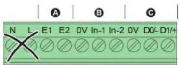 SCHNEIDER EVlink Parking EVF2S7P02R - Left-hand socket functions / Fonctionnalités de la prise de gauche - 1