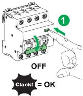 SCHNEIDER EVlink Parking EVF2S7P02R - HAZARD OF ELECTRIC SHOCK, EXPLOSION OR ARC FLASH - 1