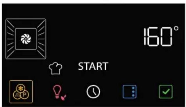 160° START