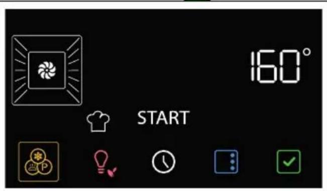 160° START