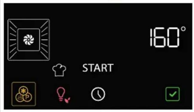 160° START