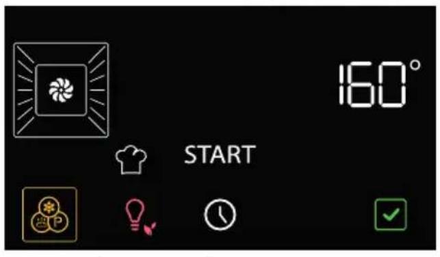 160° START