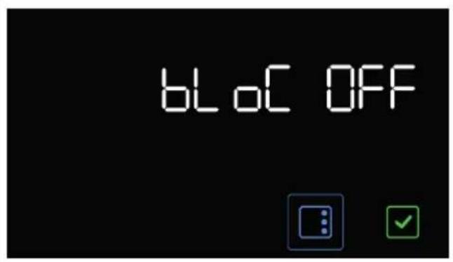 bloc OFF