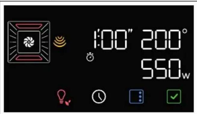 1:00" 200° 550w