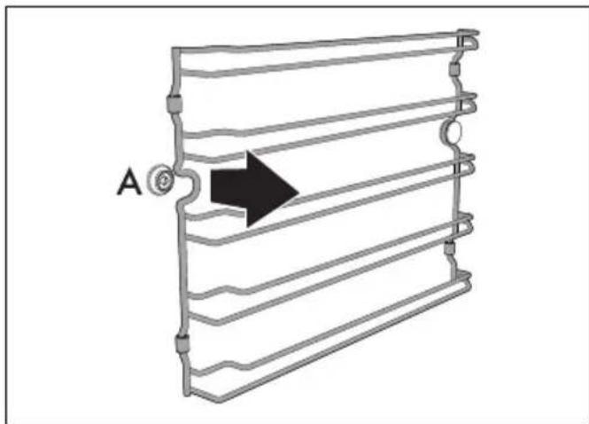 SMEG SO6102M2B3 - Démontage des glissières de support pour grilles et lèchefrites - 5