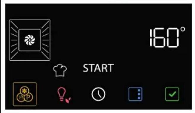 160° START