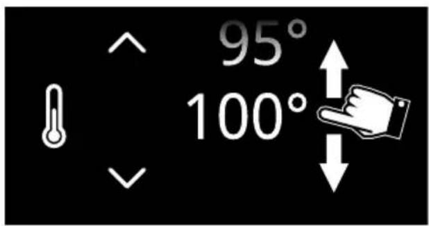 95° 100°