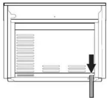 SMEG SO4902M1N - Position of the power cable - 1