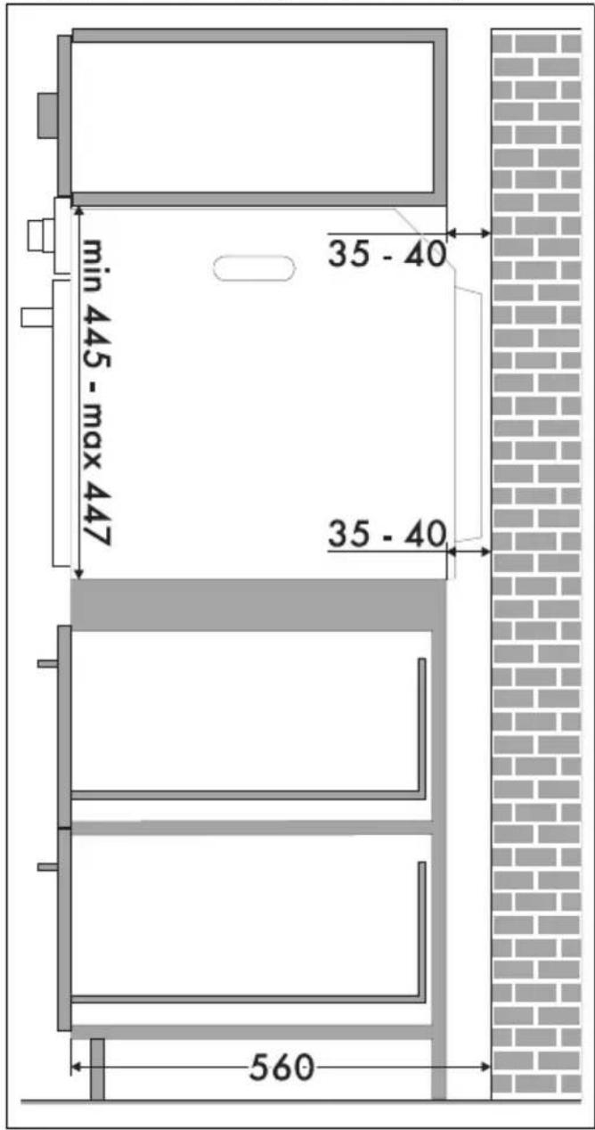 SMEG SO4902M1N - Dichtung der Bedienblende - 7