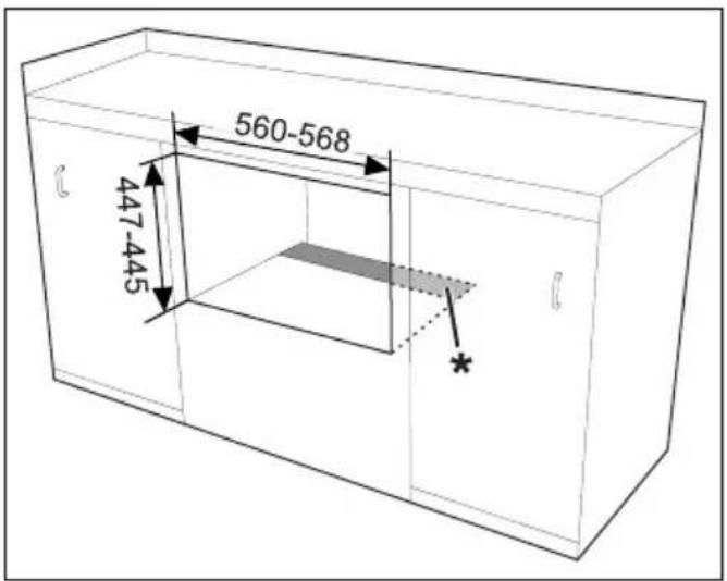 SMEG SO4902M1N - Dichtung der Bedienblende - 15