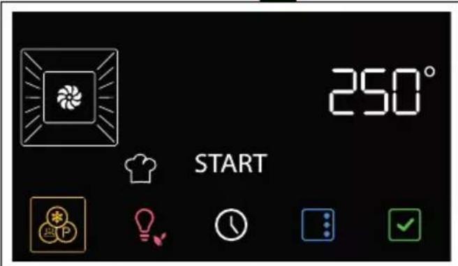 250° START