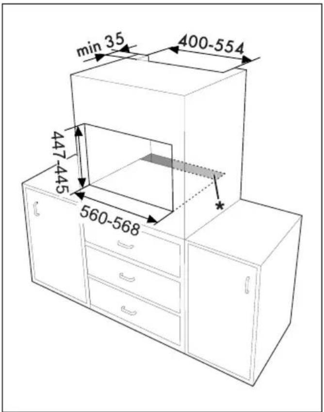 SMEG SO4902M1N - Dichtung der Bedienblende - 9