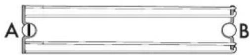 SMEG SO4902M1N - Démontage des glissières de support pour grilles et lèchefrites - 1