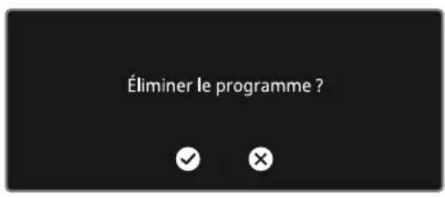 Éliminer le programme ?