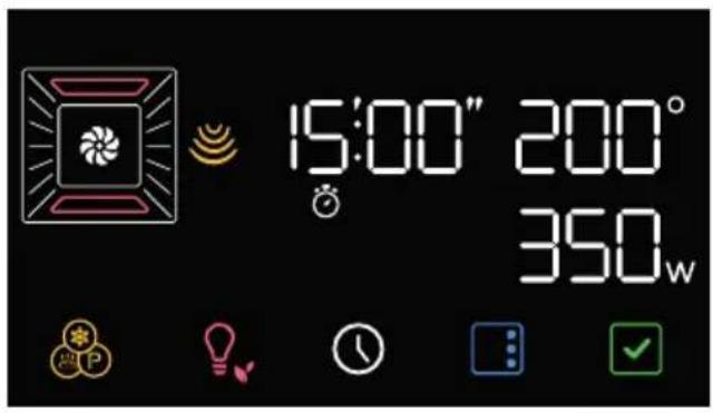 15:00" 200° 350w
