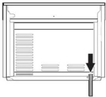 SMEG SO4602M1NR - Position du câble d'alimentation - 1