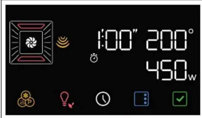 1:00" 200° 450w