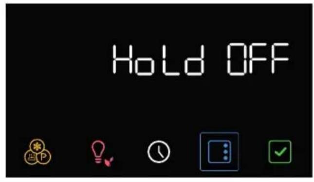 Hold OFF