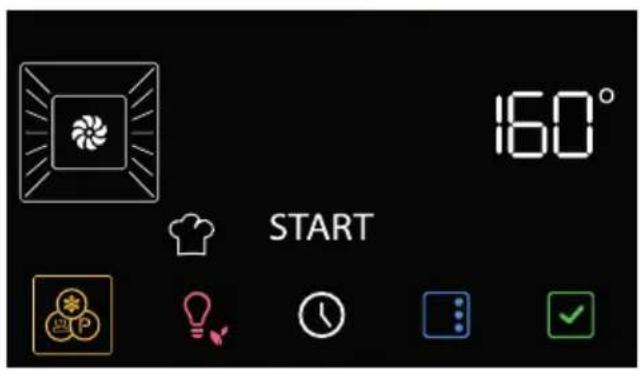 160° START
