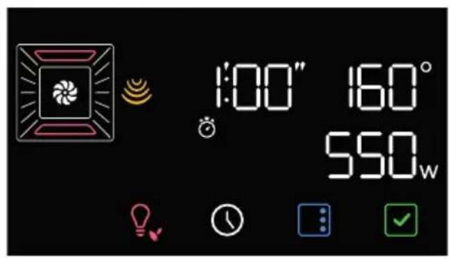 1:00" 160° 550w