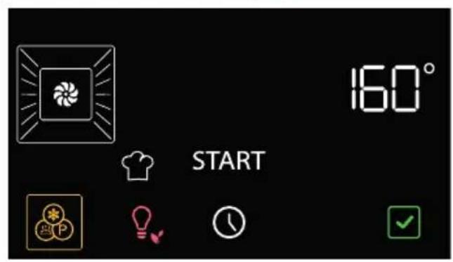 160° START