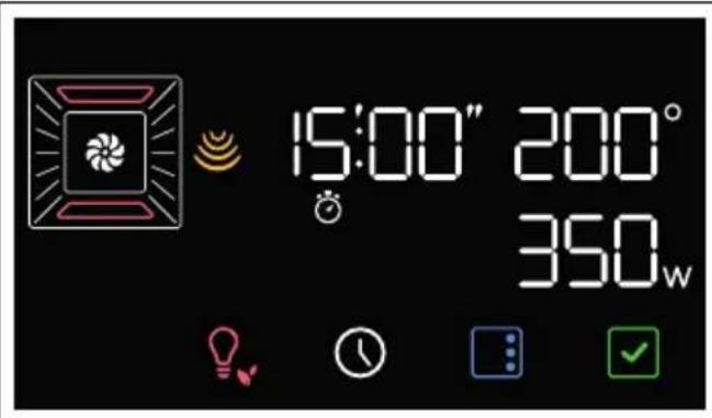15:00" 200° 350w