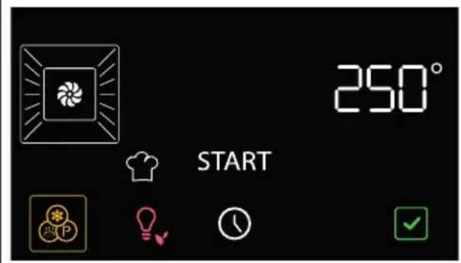 250° START