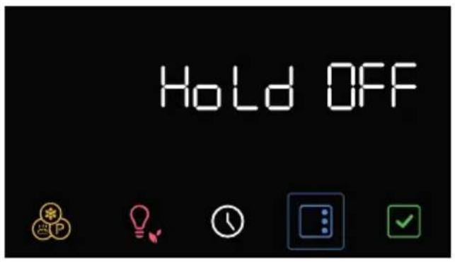 Hold OFF