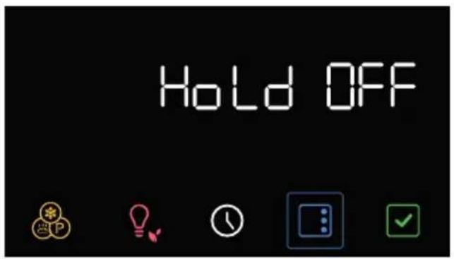 Hold OFF
