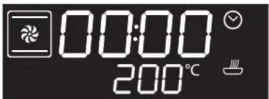 00:00 200°C