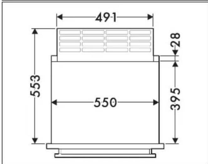 SMEG SBC4604WNR - Positionnement - 5