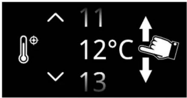 SMEG SBC4604WNR - Modification de la température et du temps de refroidissement - 1