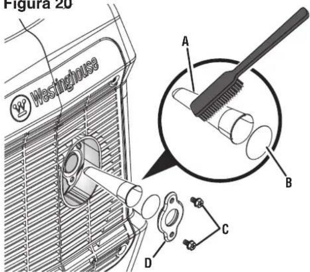 WESTINGHOUSE iGen2550DFc - LIMPIEZA DEL PARACHISPAS - 2