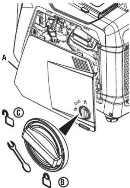 Technical diagram of a microwave oven with labeled parts including airbags, switches, and a hose assembly