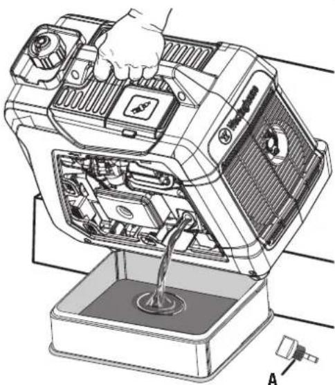 WESTINGHOUSE iGen2550DFc - CAMBIO DEL ACEITE DEL MOTOR - 2