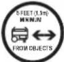 WESTINGHOUSE iGen2550DFc - SAFETY SYMBOLS - 8