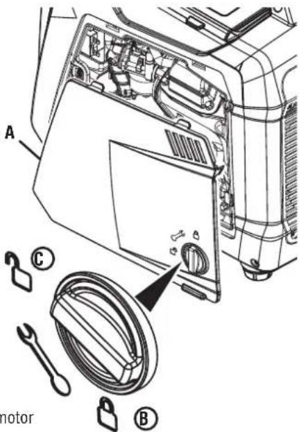 A C motor B