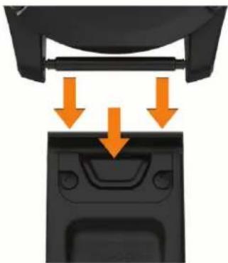 GARMIN fēnix 7X Pro - Changement des bracelets QuickFit - 1