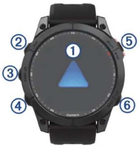 GARMIN fēnix 7X Pro - Présentation de l'appareil - 1