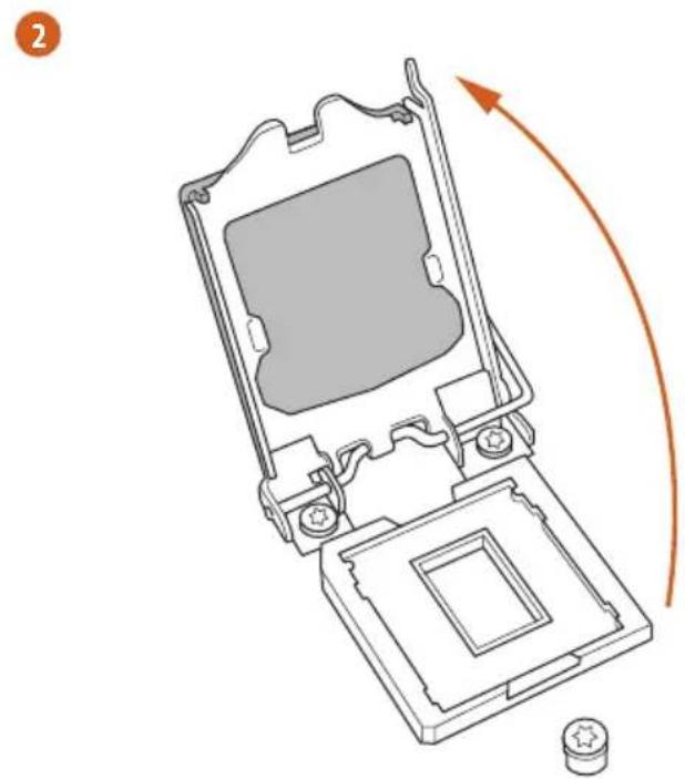 ASROCK B365 Pro4 - Installing the CPU - 3