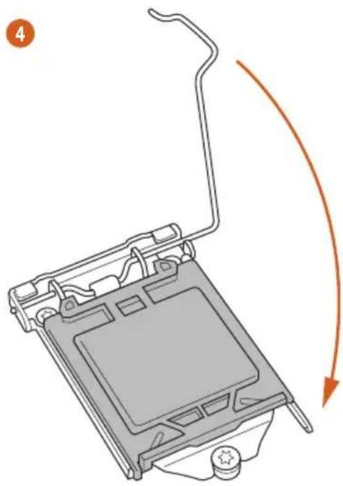 ASROCK B365 Pro4 - Installing the CPU - 5