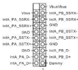 VbusVbus Vbus IntA_PA_SSRX- IntA_PA_SSRX+ GND IntA_PA_SSTX- IntA_PA_SSTX+ GND IntA_PA_D- IntA_PA_D+ Dummy 1