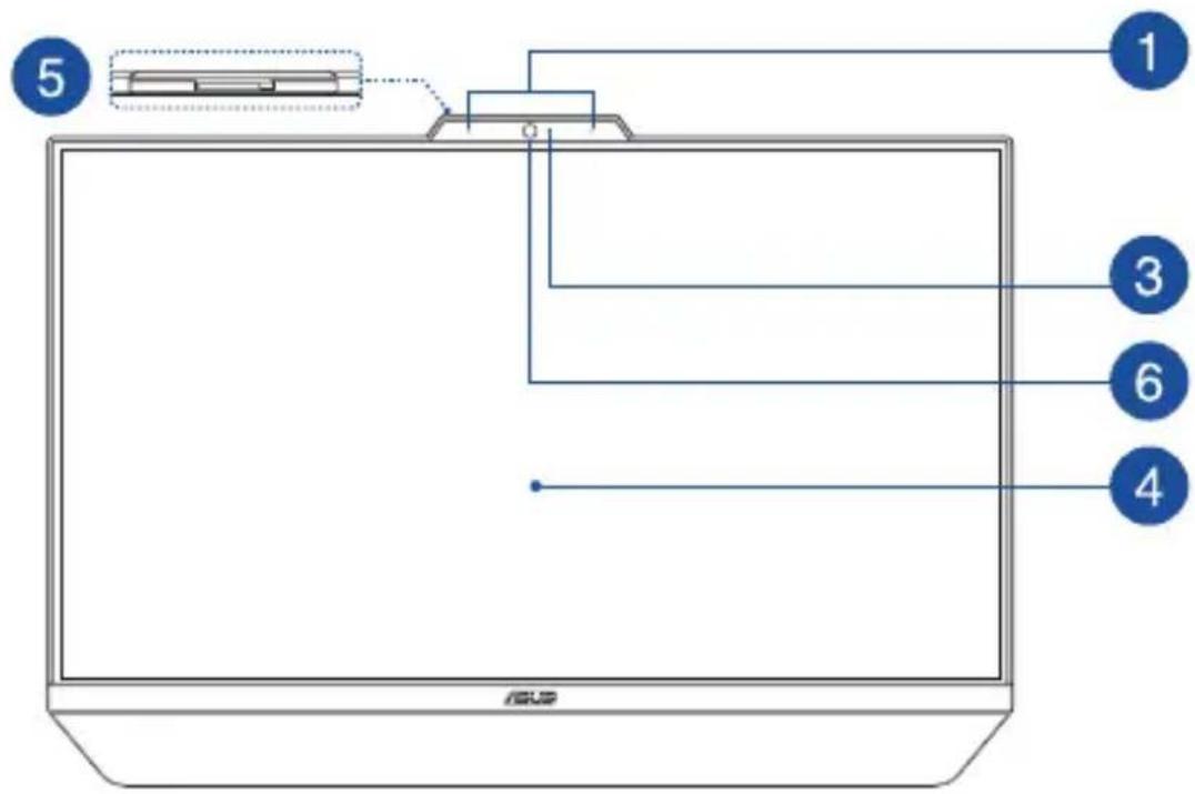 ASUS Zen AiO M5401 - Avec caméra standard - 1