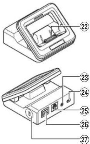 OLYMPUS VoiSquare DS F1 - Docking Station: CR20 - 2