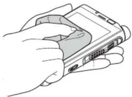 OLYMPUS VoiSquare DS F1 - Limpie el dispositivo con cuidado. - 1