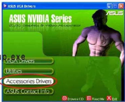 ASUS VGA Drivers ASUS NVIDIA Series 80/AC Graphics & Video Accelerator p.exe VGA Drivers Utilities Accessories Drivers ASUS Contact Info