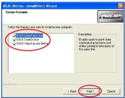 ASUS EN8800GT - Installation des utilitairesInstallation des utilitaires - 9